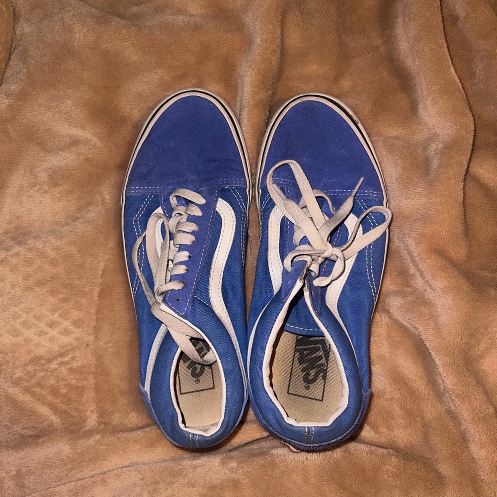 Vans Blue and White Sneakers